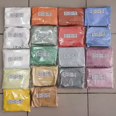 Quatro cores de cerâmica em vidro de cor dourado Stannate roxo e combinação de óxido de ferro