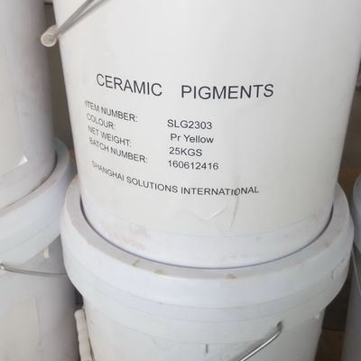 Pigmentos cerâmicos amarelos EINECS n.o 269-075-7 para corantes cerâmicos